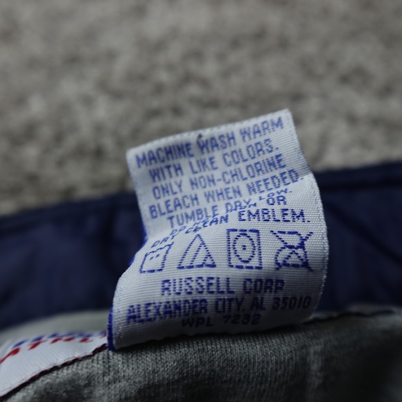 Syracuse Jacket Mens Large NCAA Pullover Windbreaker Pockets Russell Athletic - Picture 9 of 13